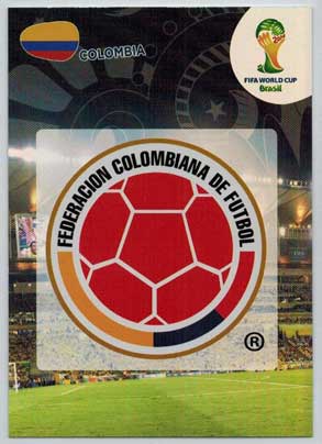 2014 Adrenalyn World Cup #76 Colombia
