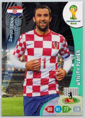 2014 Adrenalyn World Cup #195 Darijo Srna