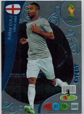 2014 Adrenalyn World Cup #381 Ashley Cole