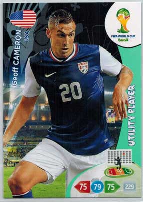 2014 Adrenalyn World Cup #318 Geoff Cameron