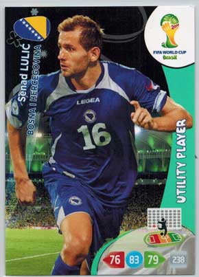 2014 Adrenalyn World Cup #42 Senad Lulic