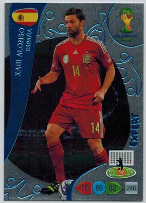 2014 Adrenalyn World Cup #382 Xabi Alonso