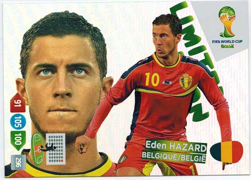 2014 Adrenalyn World Cup, Eden Hazard