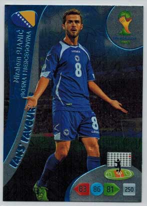 2014 Adrenalyn World Cup #328 Miralem Pjanic