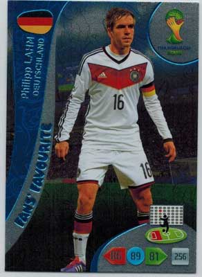 2014 Adrenalyn World Cup #334 Philipp Lahm
