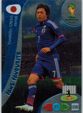 2014 Adrenalyn World Cup #343 Yasuhito Endo