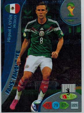 2014 Adrenalyn World Cup #345 Miguel Layun