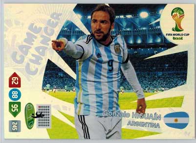 2014 Adrenalyn World Cup #388 Gonzalo Higuain