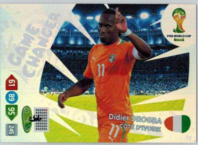 2014 Adrenalyn World Cup #394 Didier Drogba