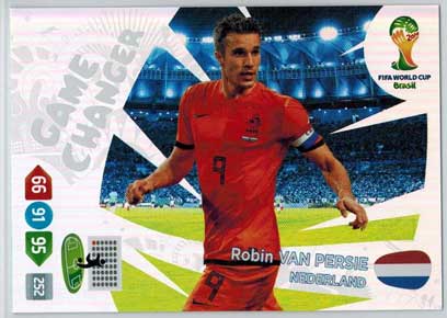 2014 Adrenalyn World Cup #402 Robin van Persie *udsalg*