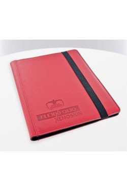 Ultimate Guard 9-Pocket FlexXfolio 18 pocket (Mappe, 360 kort) XenoSkin red (røde)