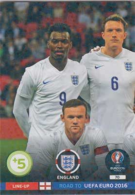 Adrenalyn Road to Euro 2016, England (1)
