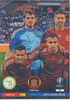 Adrenalyn Road to Euro 2016, Espana (1)