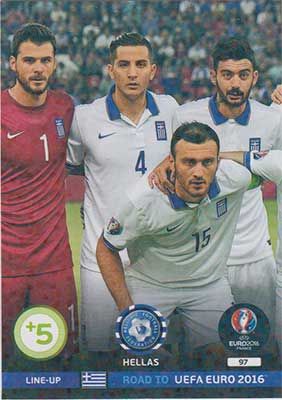 Adrenalyn Road to Euro 2016, Hellas (1)