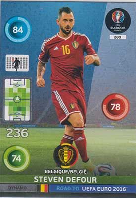 Adrenalyn Road to Euro 2016, BEL, Steven Defour