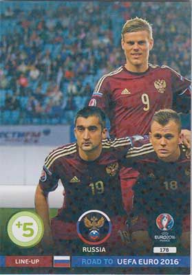 Adrenalyn Road to Euro 2016, Russia (1)