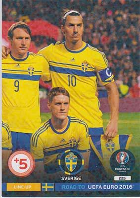 Adrenalyn Road to Euro 2016, Sverige (3)