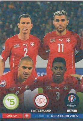 Adrenalyn Road to Euro 2016, Switzerland (1)