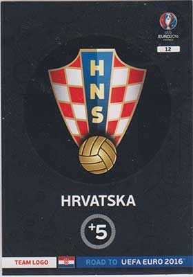 Adrenalyn Road to Euro 2016, Hrvatska