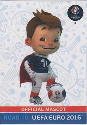 Adrenalyn Road to Euro 2016, Official Mascot