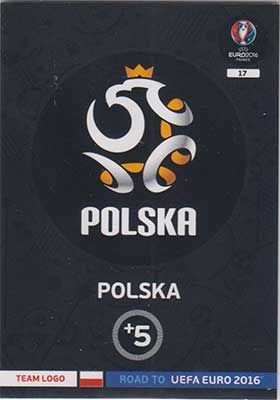 Adrenalyn Road to Euro 2016, Polska