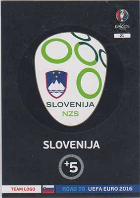 Adrenalyn Road to Euro 2016, Slovenija