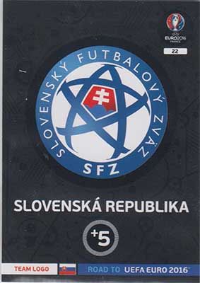 Adrenalyn Road to Euro 2016, Slovenska Republika