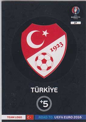 Adrenalyn Road to Euro 2016, Turkiye
