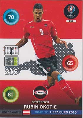 Adrenalyn Road to Euro 2016, AUT, Rubin Okotie