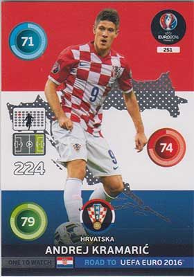Adrenalyn Road to Euro 2016, CRO, Andrej Kramaric