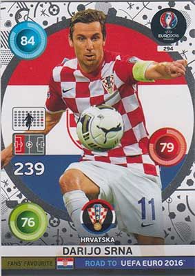 Adrenalyn Road to Euro 2016, CRO, Darijo Srna