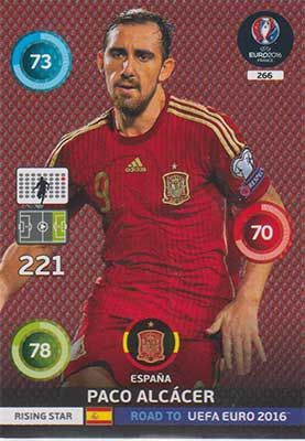 Adrenalyn Road to Euro 2016, ESP, Paco Alcacer