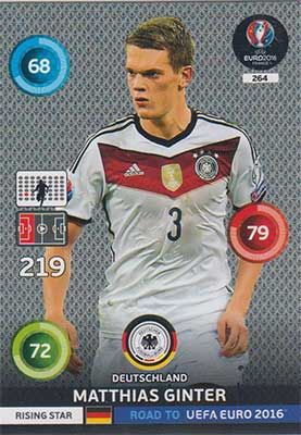 Adrenalyn Road to Euro 2016, GER, Matthias Ginter