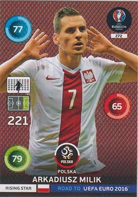 Adrenalyn Road to Euro 2016, POL, Arkadiusz Milik