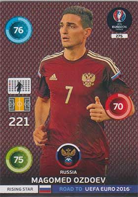 Adrenalyn Road to Euro 2016, RUS, Magomed Ozdoev