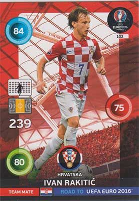 Adrenalyn Road to Euro 2016, CRO, Ivan Rkitic