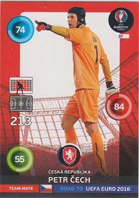 Adrenalyn Road to Euro 2016, CZE, Petr Cech