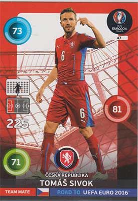 Adrenalyn Road to Euro 2016, CZE, Tomas Sivok