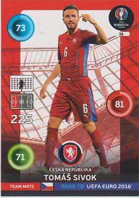 Adrenalyn Road to Euro 2016, CZE, Tomas Sivok