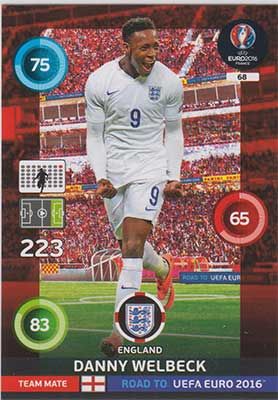 Adrenalyn Road to Euro 2016, ENG, Danny Welbeck