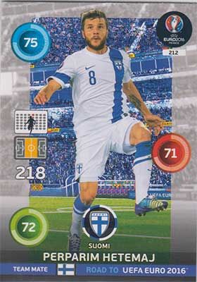 Adrenalyn Road to Euro 2016, FIN, Perparim Hetemaj