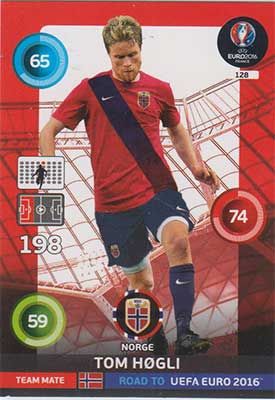 Adrenalyn Road to Euro 2016, NOR, Tom Høgli
