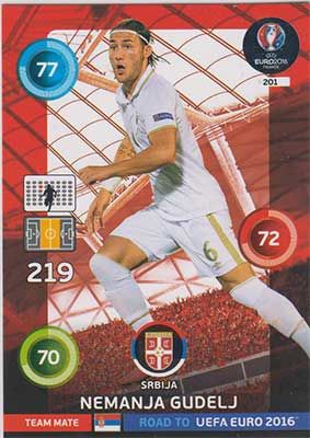 Adrenalyn Road to Euro 2016, SRB, Nemanja Gudelj