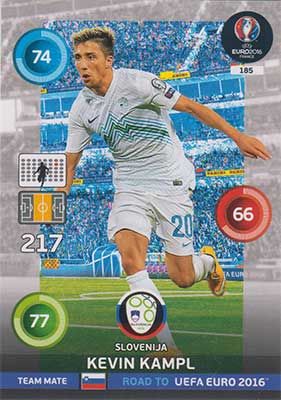 Adrenalyn Road to Euro 2016, SVN, Kevin Kampl