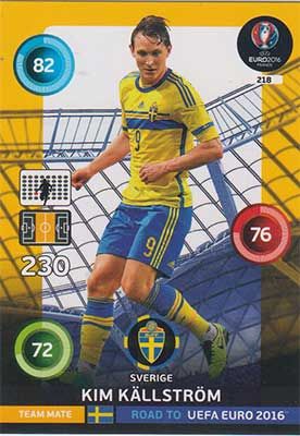 Adrenalyn Road to Euro 2016, SWE, Kim Källström