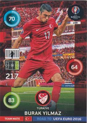 Adrenalyn Road to Euro 2016, TUR, Burak Yilmaz