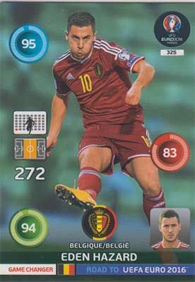 Adrenalyn Road to Euro 2016, BEL, Eden Hazard