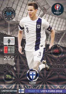 Adrenalyn Road to Euro 2016, Niklas Moisander