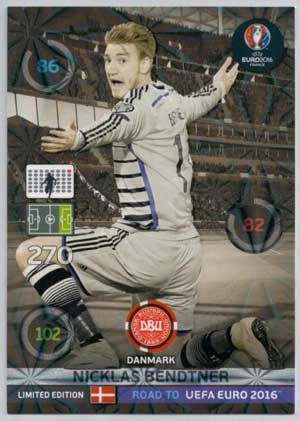 Adrenalyn Road to Euro 2016, Nicklas Bendtner