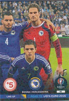 Adrenalyn Road to Euro 2016, Bosna I Hercegovina (3)